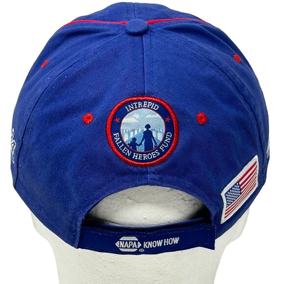 NASCAR NHRA NAPA Racing Hat Cap Blue Motorsports Chase Elliott Ron Capps 6 Panel - Picture 3 of 8